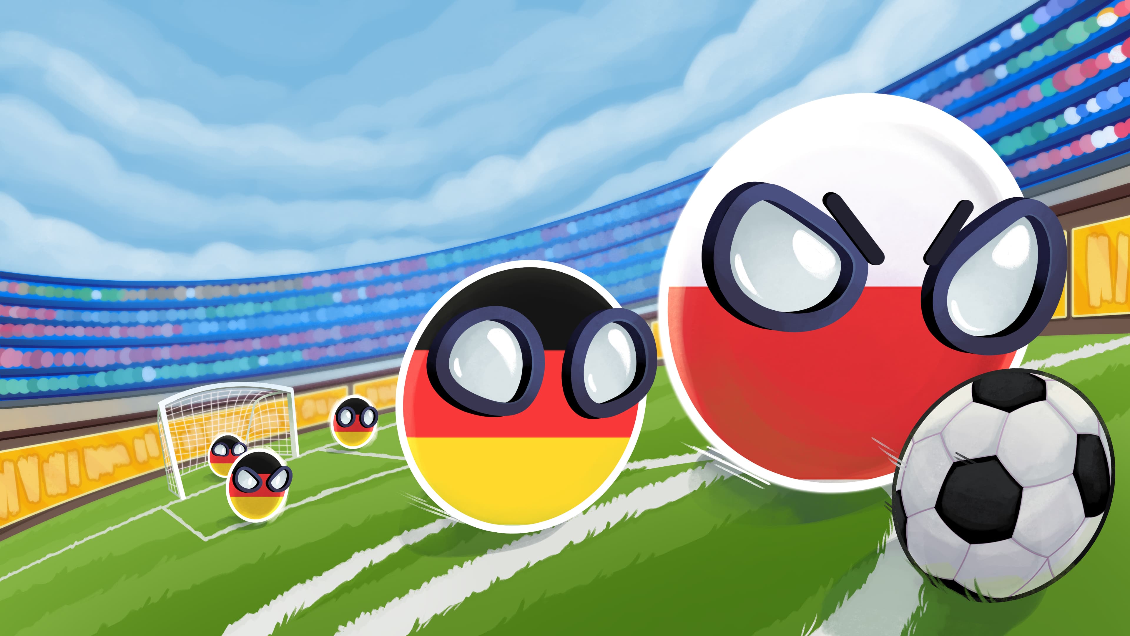 Countryball Football Online key art